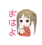 女児の冬♡平成レトロ（個別スタンプ：3）