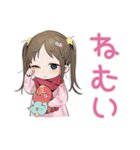 女児の冬♡平成レトロ（個別スタンプ：7）