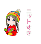 女児の冬♡平成レトロ（個別スタンプ：26）