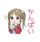 女児の冬♡平成レトロ（個別スタンプ：30）