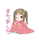 女児の冬♡平成レトロ（個別スタンプ：35）