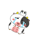 カエルウシの愛がいっぱい（個別スタンプ：7）