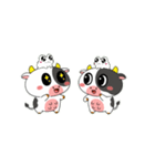 カエルウシの愛がいっぱい（個別スタンプ：22）