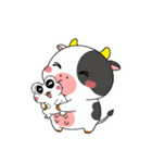 カエルウシの愛がいっぱい（個別スタンプ：28）