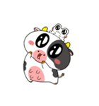 カエルウシの愛がいっぱい（個別スタンプ：37）