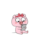既読スルーでもかわいい～太っちょブタ登場（個別スタンプ：2）