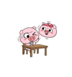 既読スルーでもかわいい～太っちょブタ登場（個別スタンプ：9）