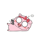 既読スルーでもかわいい～太っちょブタ登場（個別スタンプ：18）