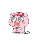 既読スルーでもかわいい～太っちょブタ登場（個別スタンプ：40）