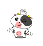 カエルウシのいろんな気分の顔（個別スタンプ：5）