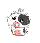 カエルウシのいろんな気分の顔（個別スタンプ：17）