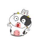 カエルウシのいろんな気分の顔（個別スタンプ：18）