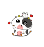 カエルウシのいろんな気分の顔（個別スタンプ：23）