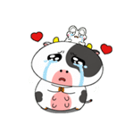 カエルウシのいろんな気分の顔（個別スタンプ：25）