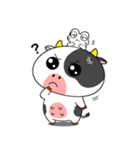 カエルウシのいろんな気分の顔（個別スタンプ：26）