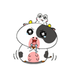 カエルウシのいろんな気分の顔（個別スタンプ：40）