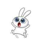 崩壊寸前の萌えウサギ（個別スタンプ：1）