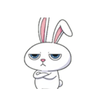 崩壊寸前の萌えウサギ（個別スタンプ：2）