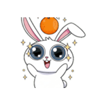 崩壊寸前の萌えウサギ（個別スタンプ：5）