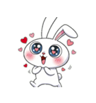 崩壊寸前の萌えウサギ（個別スタンプ：15）