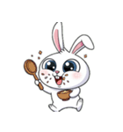 崩壊寸前の萌えウサギ（個別スタンプ：16）