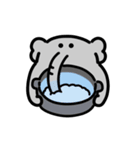 はたらくゾウの動くスタンプ（個別スタンプ：1）