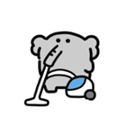 はたらくゾウの動くスタンプ（個別スタンプ：3）
