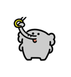 はたらくゾウの動くスタンプ（個別スタンプ：6）