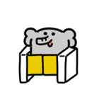 はたらくゾウの動くスタンプ（個別スタンプ：7）