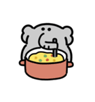 はたらくゾウの動くスタンプ（個別スタンプ：9）