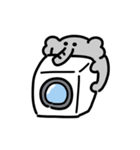 はたらくゾウの動くスタンプ（個別スタンプ：12）