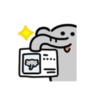 はたらくゾウの動くスタンプ（個別スタンプ：14）