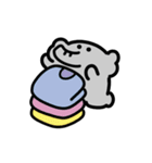 はたらくゾウの動くスタンプ（個別スタンプ：20）