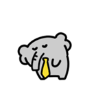 はたらくゾウの動くスタンプ（個別スタンプ：21）