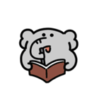 はたらくゾウの動くスタンプ（個別スタンプ：23）