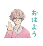 ゆめかわ男子の冬スタンプ（個別スタンプ：2）