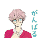 ゆめかわ男子の冬スタンプ（個別スタンプ：37）