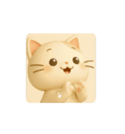 動く猫さんできました。（個別スタンプ：1）