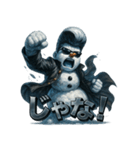 ツッパリスノーマン（個別スタンプ：2）