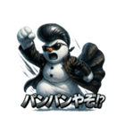 ツッパリスノーマン（個別スタンプ：4）