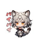 ふもふ注意報発令中（個別スタンプ：13）