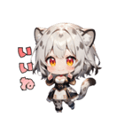 ふもふ注意報発令中（個別スタンプ：18）