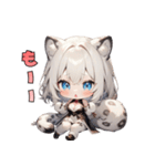 ふもふ注意報発令中（個別スタンプ：19）