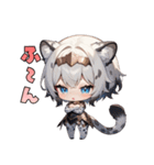 ふもふ注意報発令中（個別スタンプ：33）