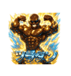 BLACKボディビルダー【パワーモード】（個別スタンプ：30）