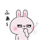 反抗したいうさぎのラピピ2（個別スタンプ：29）