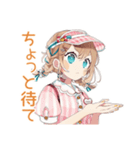 冬のあったかウェイトレス♡（個別スタンプ：25）