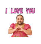 【爆笑】おじさんアイドル＠日常会話（個別スタンプ：4）