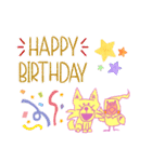 犬くん鳥くん！（個別スタンプ：10）