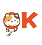 とびだす！お返事ミケにゃん（個別スタンプ：10）